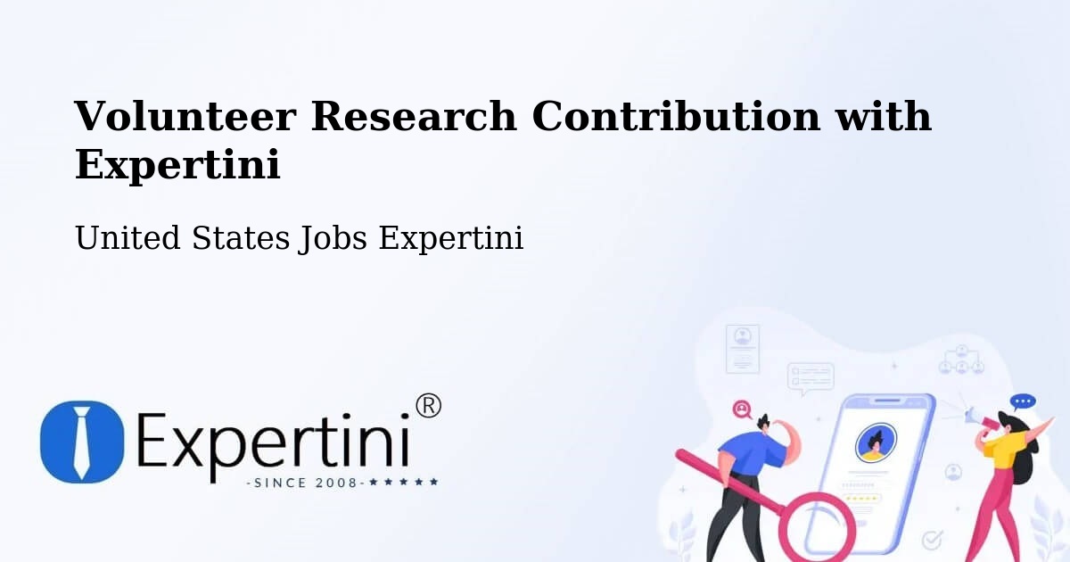 Volunteer Research Contribution Program – Constantine - United States Jobs Expertini