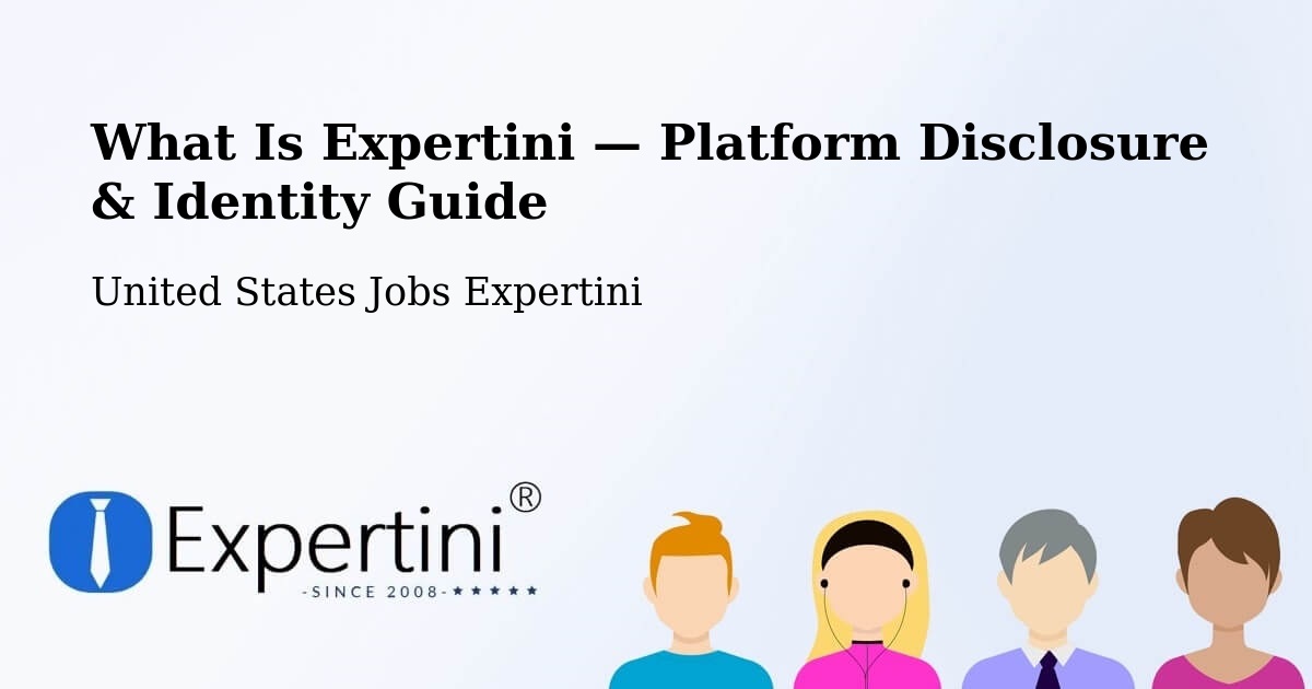 What Is Expertini — Platform Disclosure & Identity Guide – Constantine